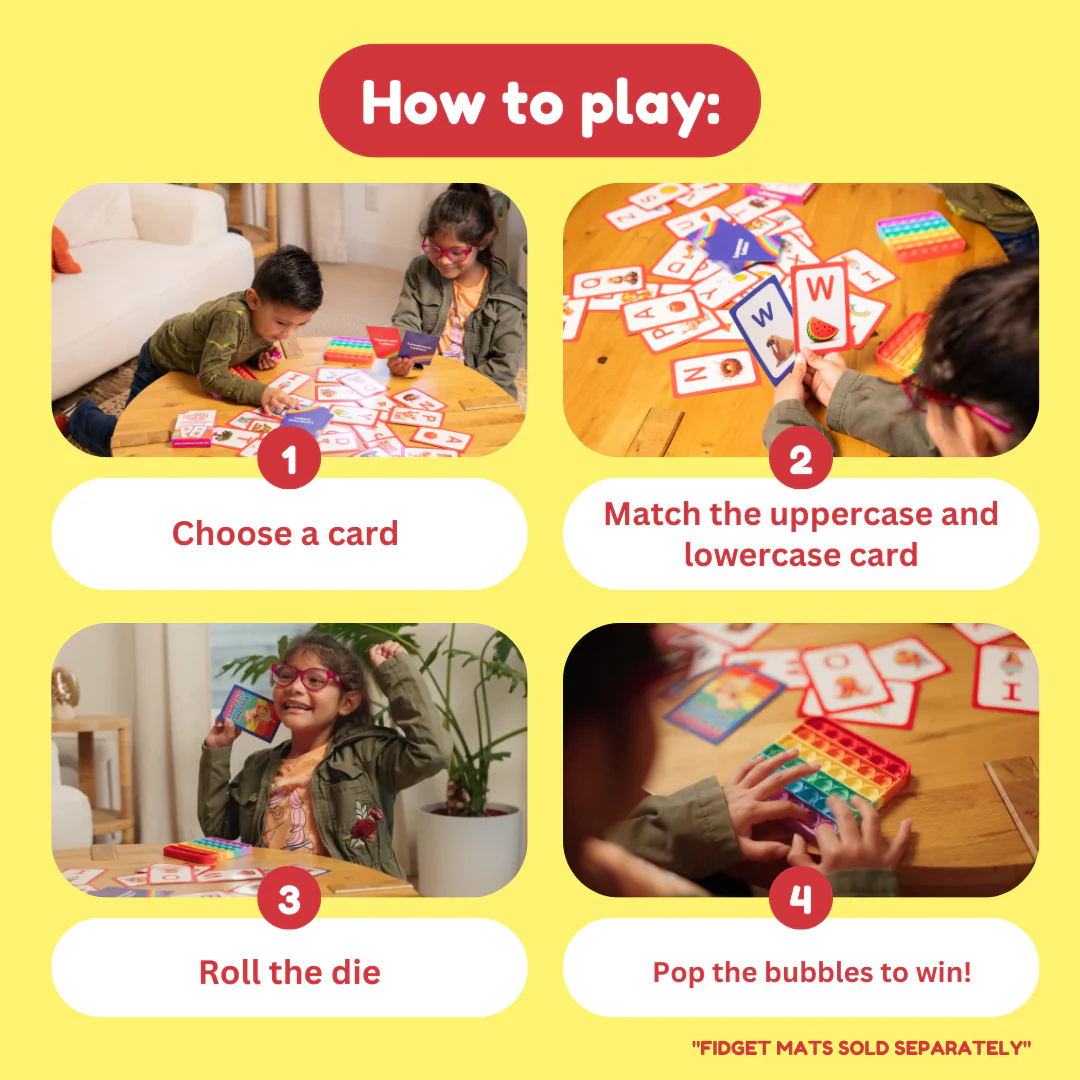 ABC: Learn Uppercase & Lowercase Letters Card Pack - Image 3