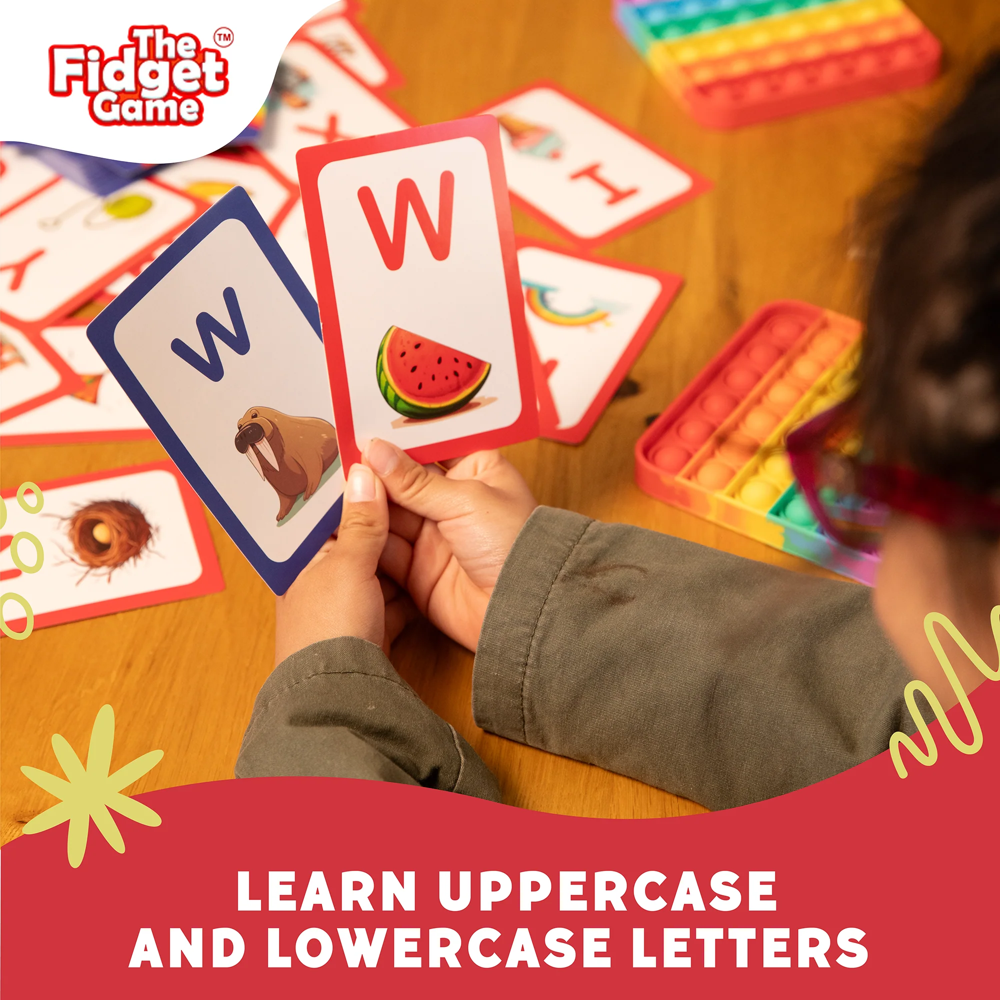 ABC: Learn Uppercase & Lowercase Letters Card Pack - Image 6