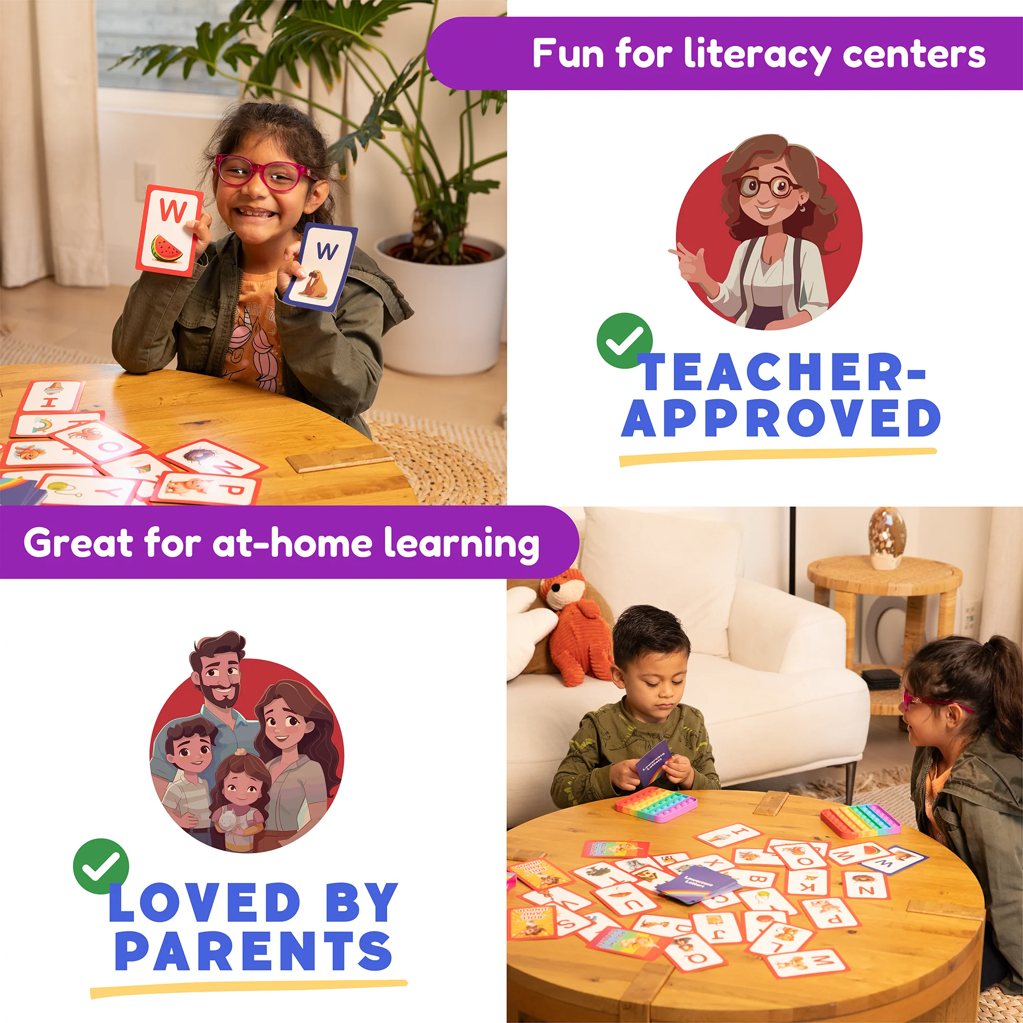 ABC: Learn Uppercase & Lowercase Letters Card Pack - Image 7