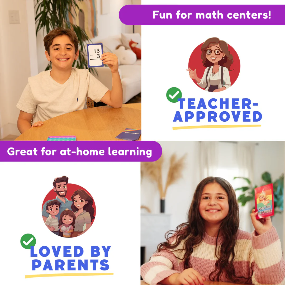 Grade 1 & 2 Addition & Subtraction Card Pack. - Image 7