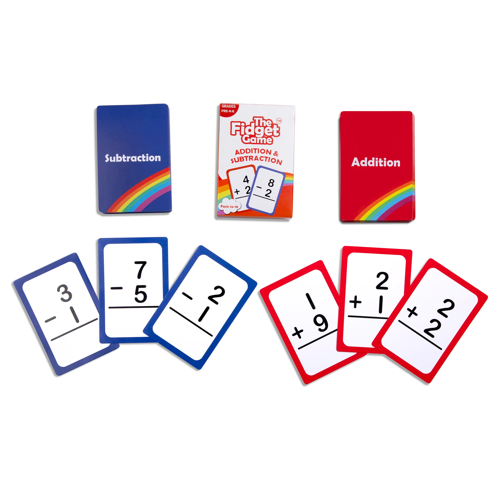 Pre-K & Kindergarten Addition & Subtraction Card Pack.