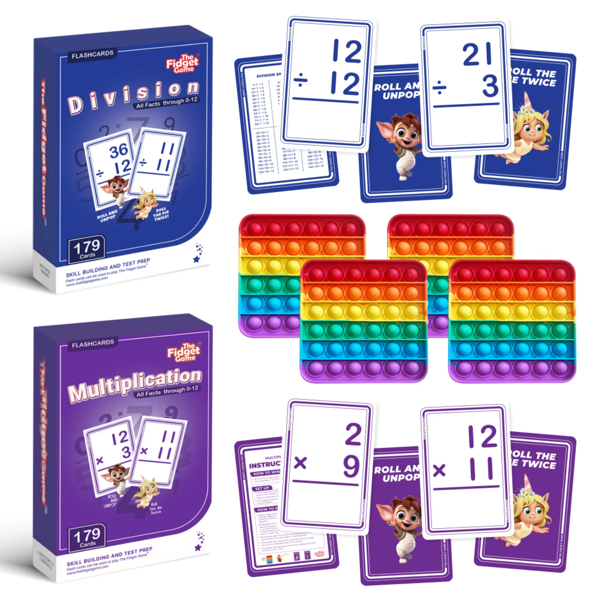 Math Card Pack Bundle.