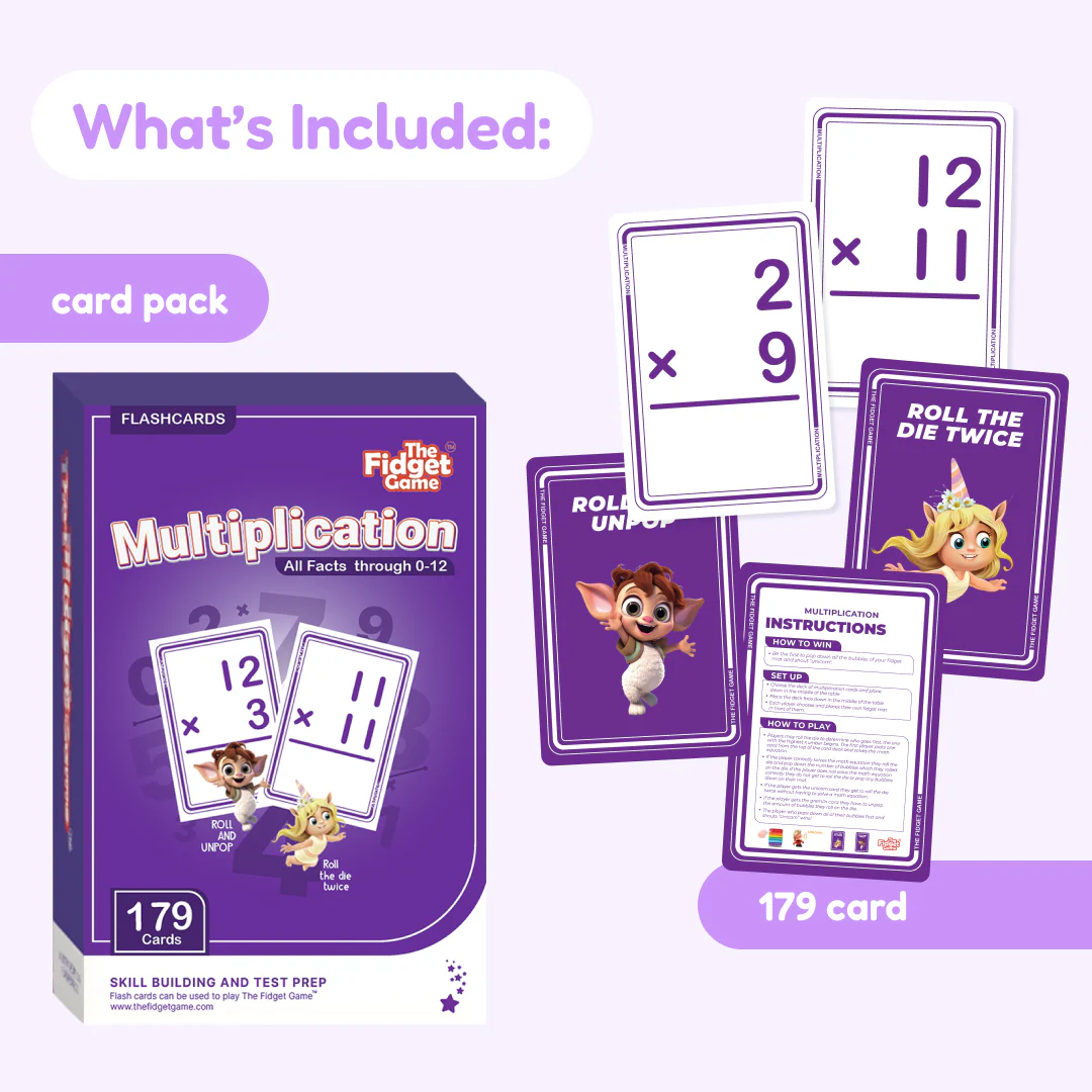 Multiplication Card Pack. - Image 2