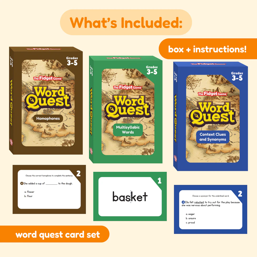 Sight Words + Expansion 3-5 Card Packs - Image 3