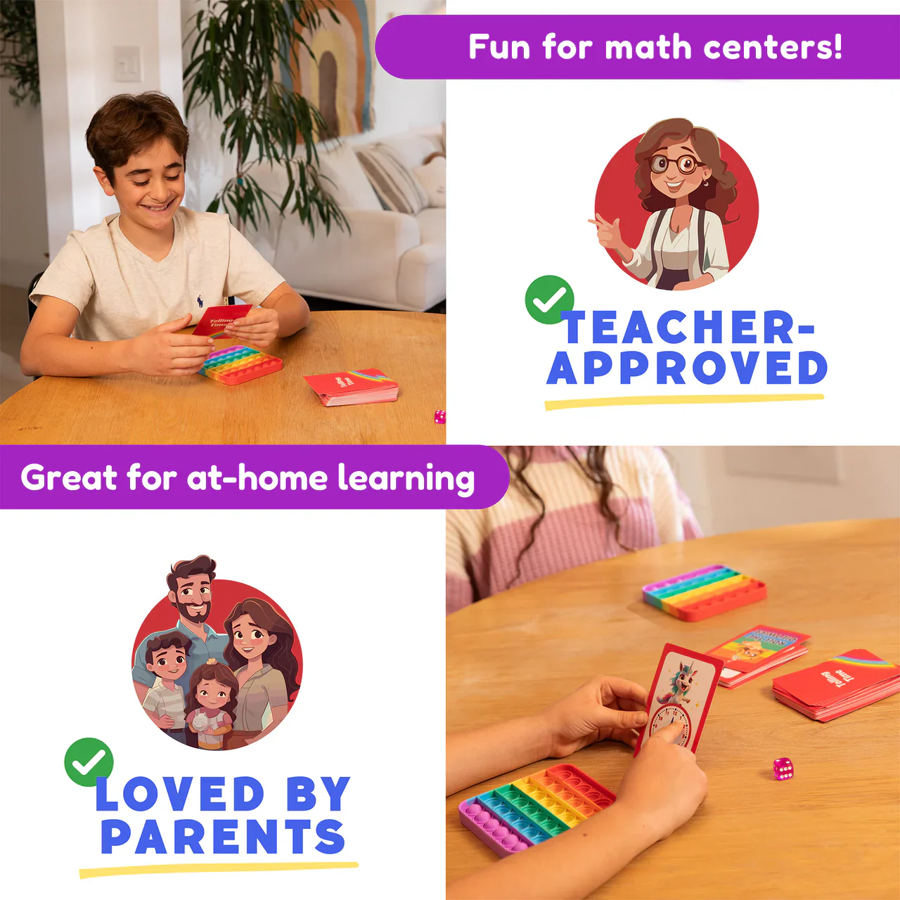 Telling Time Card Pack. - Image 7